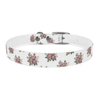 Floral Dog Collar, Chic Pet Accessory for Dog Lovers, Adjustable Dog Collar, Spring Summer Dog Fashion, Cute Dog Gift