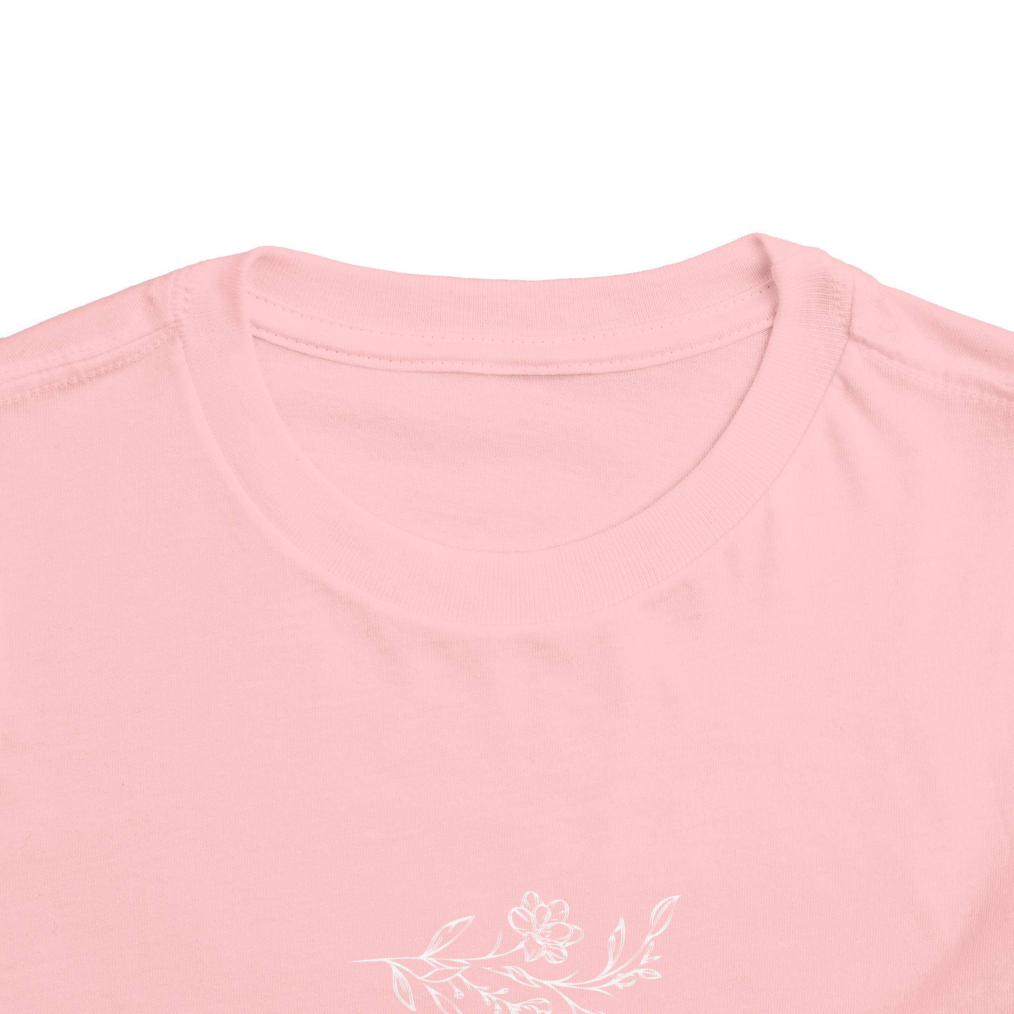 Toddler Short Sleeve Tee with Copper + Rose Design, Cute Kids' T-Shirt, Baby Gift, Toddler Outfit, Summer Wear, Gift for Birthday, [...]