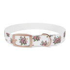 Floral Dog Collar, Chic Pet Accessory for Dog Lovers, Adjustable Dog Collar, Spring Summer Dog Fashion, Cute Dog Gift