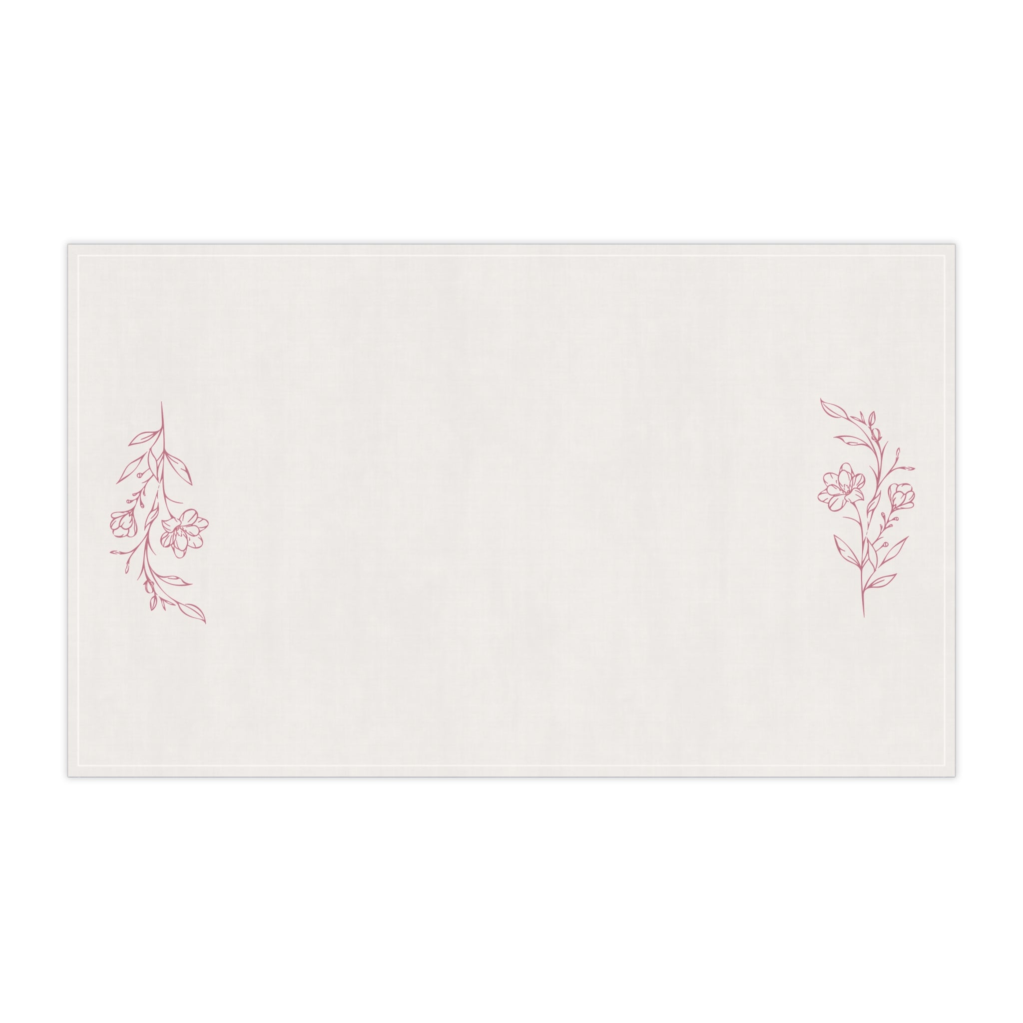 Chic Floral Cotton Tea Towels - Country Kitchen Decor, Gift for Home Cooks, Mothers Day, Rustic Kitchen Accessories, Embroidered Dish Towels