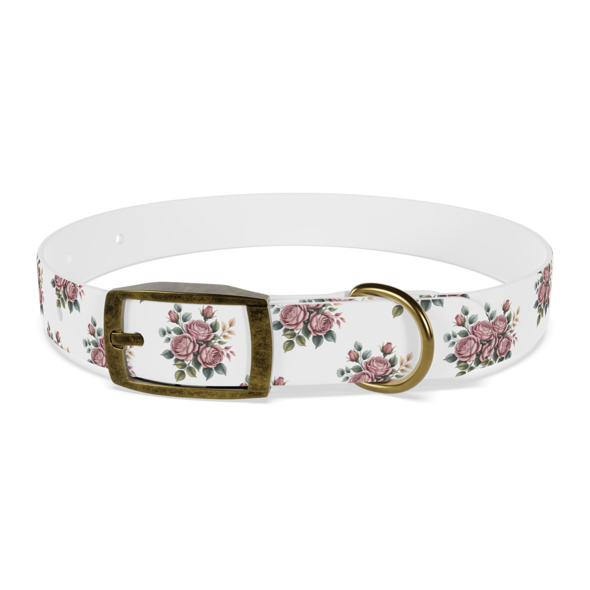 Floral Dog Collar, Chic Pet Accessory for Dog Lovers, Adjustable Dog Collar, Spring Summer Dog Fashion, Cute Dog Gift