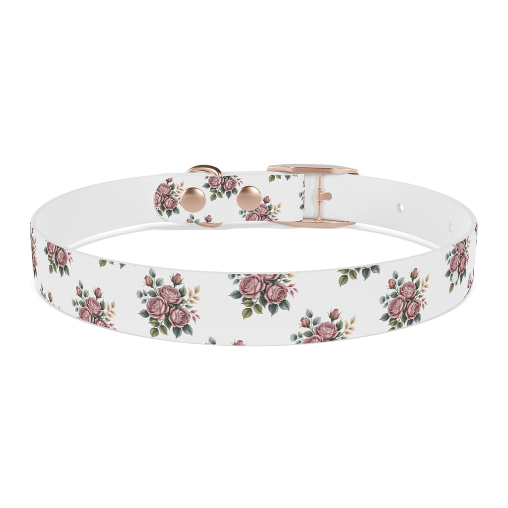 Floral Dog Collar, Chic Pet Accessory for Dog Lovers, Adjustable Dog Collar, Spring Summer Dog Fashion, Cute Dog Gift