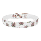 Floral Dog Collar, Chic Pet Accessory for Dog Lovers, Adjustable Dog Collar, Spring Summer Dog Fashion, Cute Dog Gift