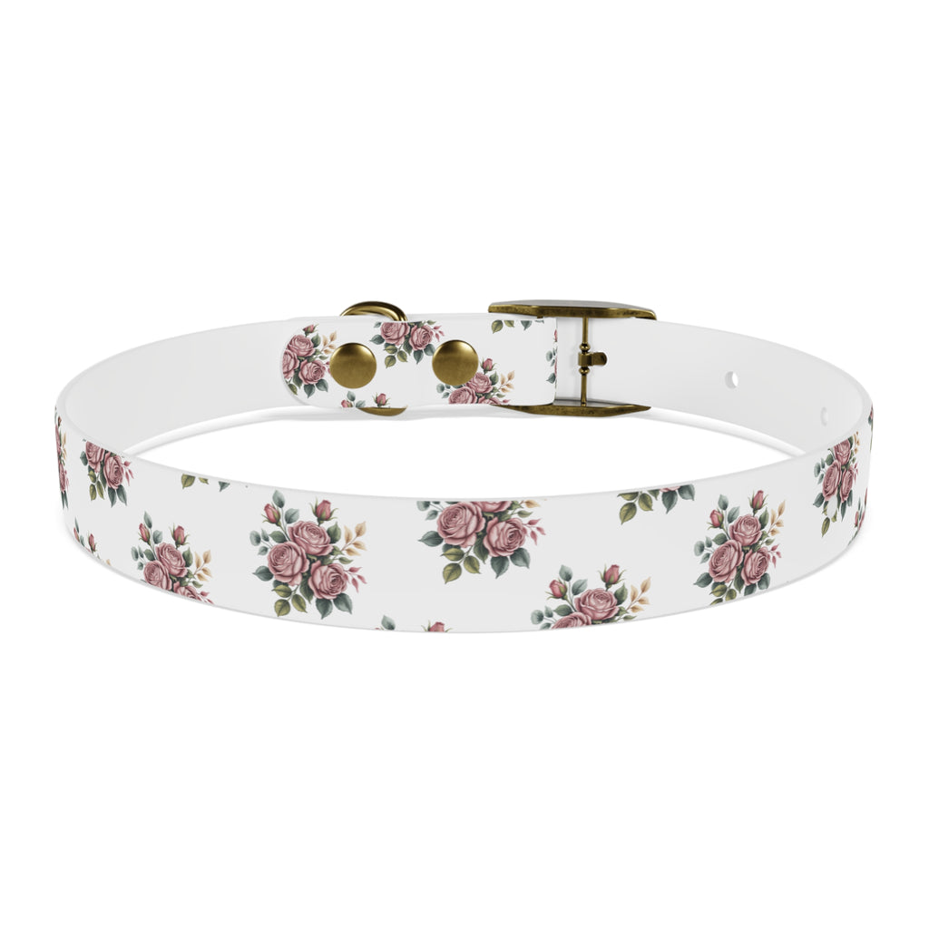 Floral Dog Collar, Chic Pet Accessory for Dog Lovers, Adjustable Dog Collar, Spring Summer Dog Fashion, Cute Dog Gift