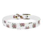 Floral Dog Collar, Chic Pet Accessory for Dog Lovers, Adjustable Dog Collar, Spring Summer Dog Fashion, Cute Dog Gift
