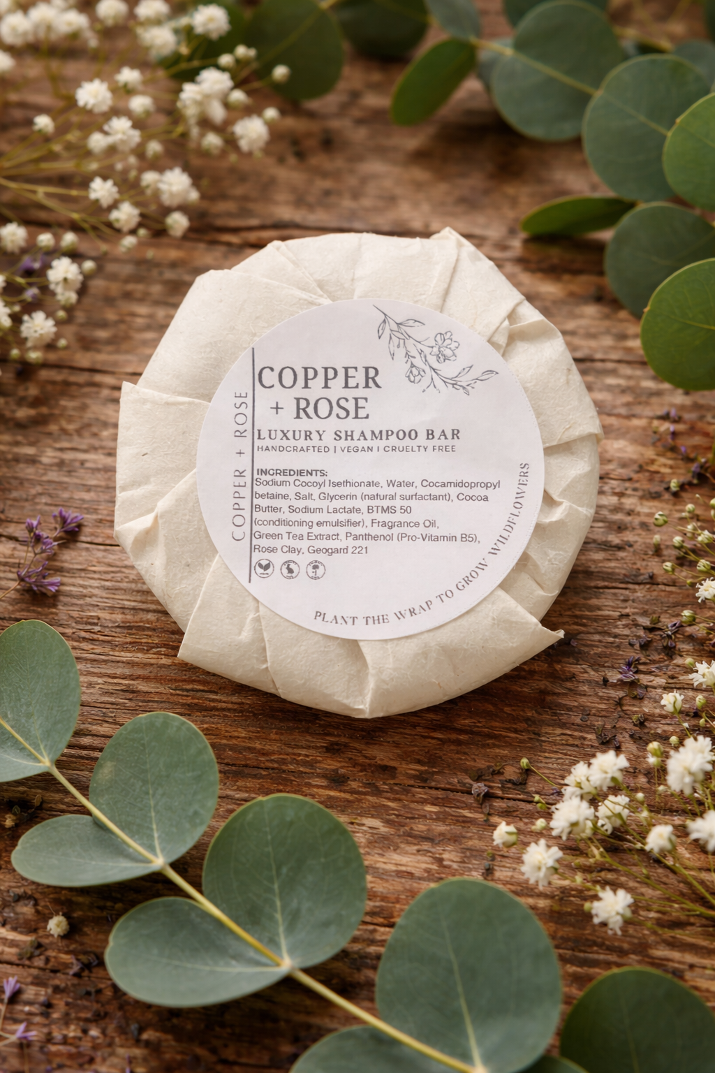 Copper Rose - Shampoo Bar