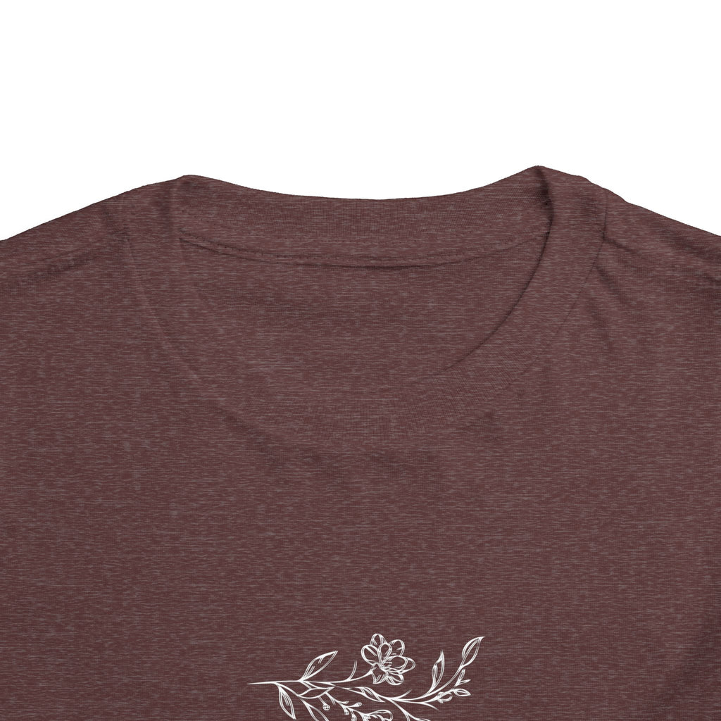 Toddler Short Sleeve Tee with Copper + Rose Design, Cute Kids' T-Shirt, Baby Gift, Toddler Outfit, Summer Wear, Gift for Birthday, [...]