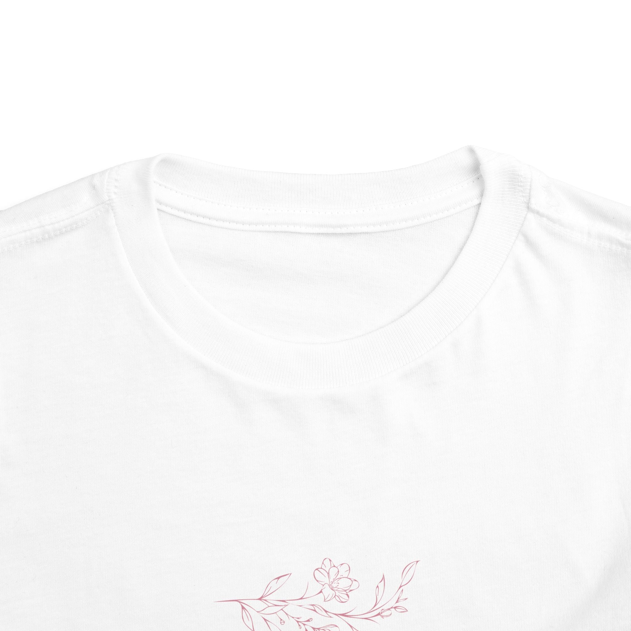 Toddler Short Sleeve Tee with Copper + Rose Design, Cute Kids' T-Shirt, Baby Gift, Toddler Outfit, Summer Wear, Gift for Birthday, [...]