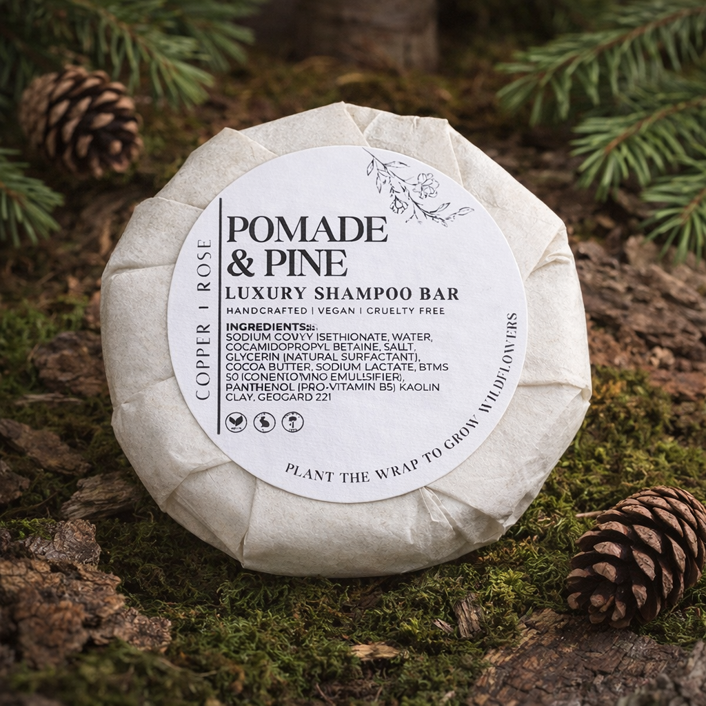 Pomade & Pine - Shampoo Bar